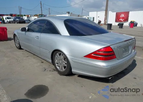 2001 Mercedes-Benz Cl 500 из США, поврежденный, VIN WDBPJ75J91A015029